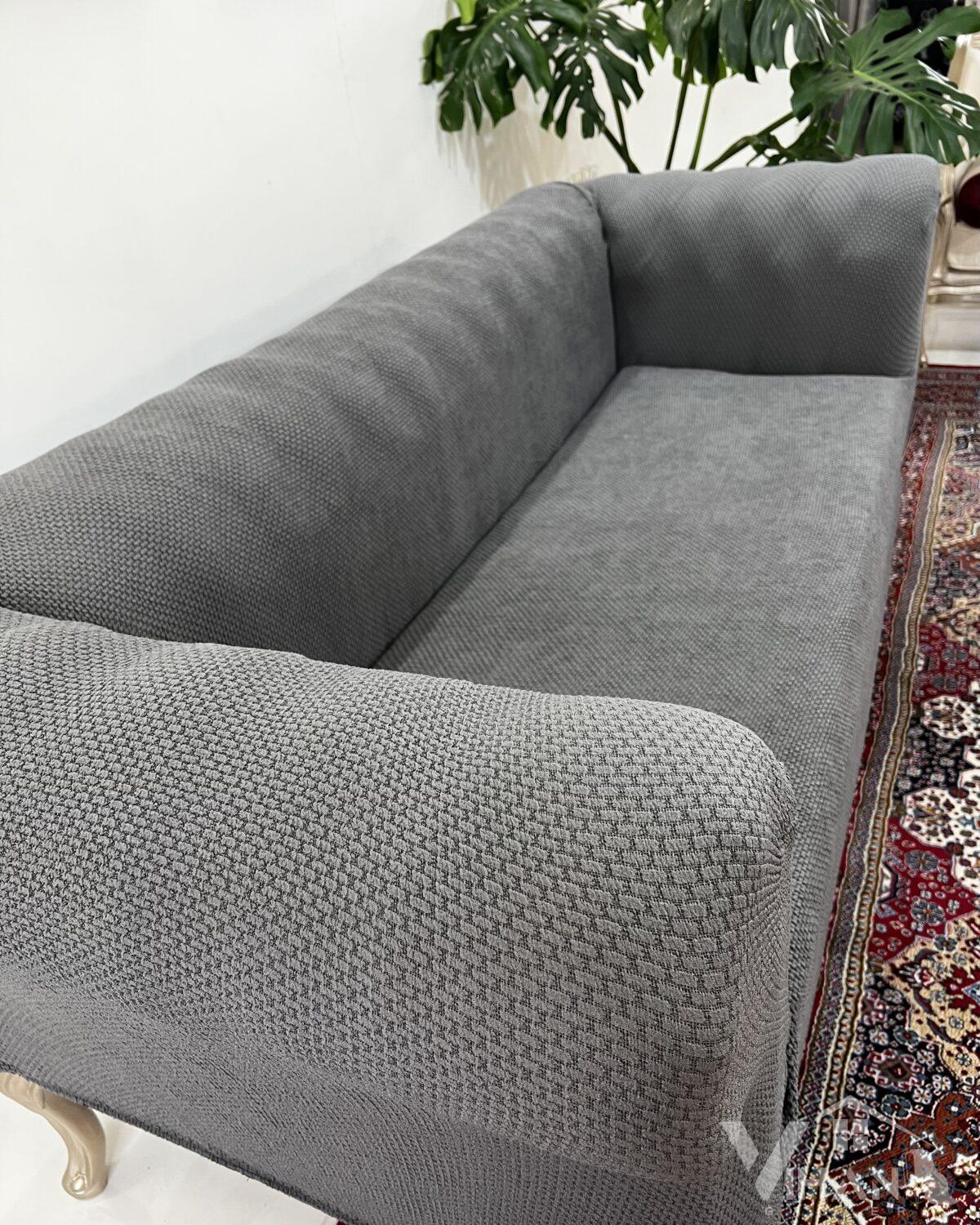 کاور مبل طرح ساده آجری - تصویر 10