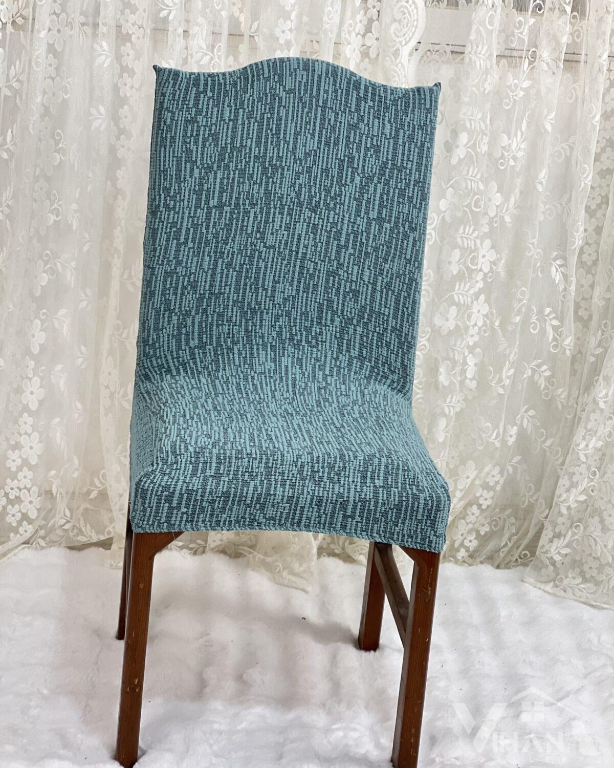 کاور صندلی ساده طرح خطی - تصویر 4